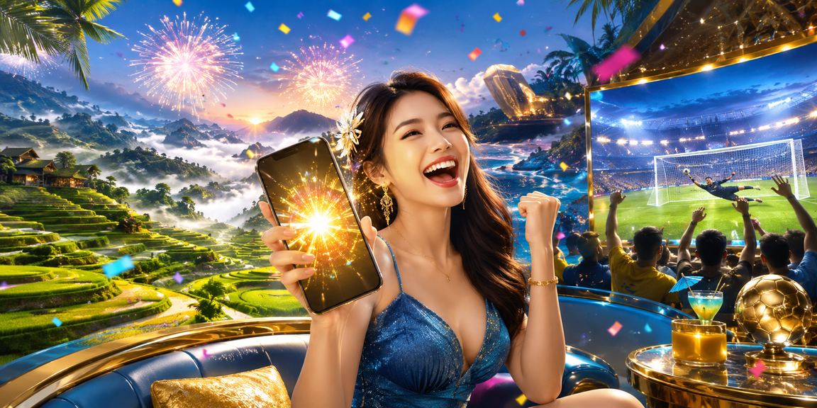 Người chơi tại Sapa theo dõi giải esports qua điện thoại trong không khí lễ hội
